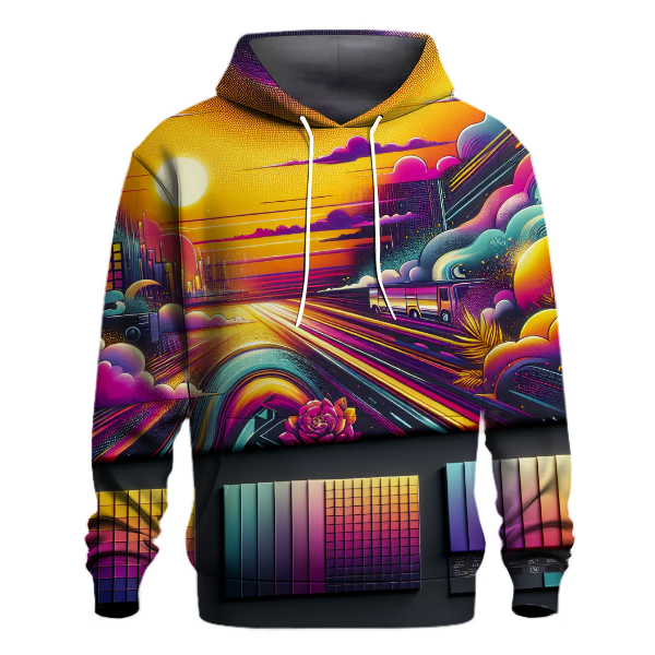 Colorful Graffiti Hoodie
