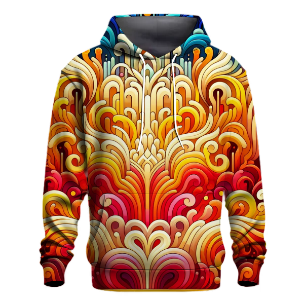 Fiery Sunset Blend Hoodie