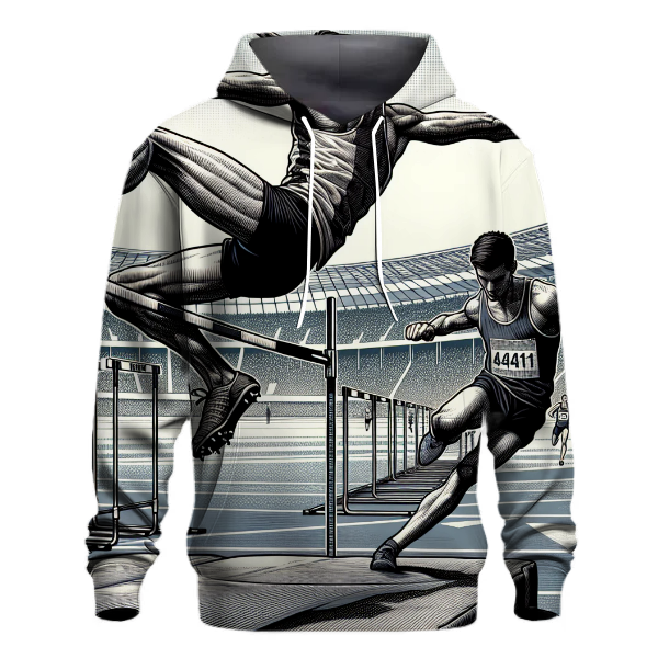 High Jump Hurdle Hoodie