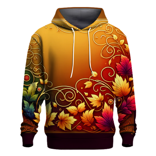 Rustic Harvest Glow Hoodie