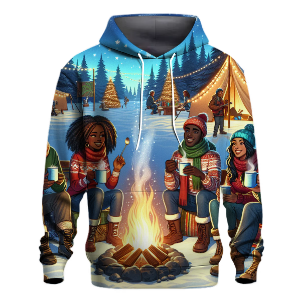 Merry Holiday Camping Hoodie