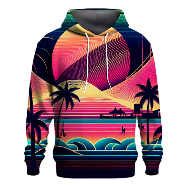 Miami Beach Nights Hoodie