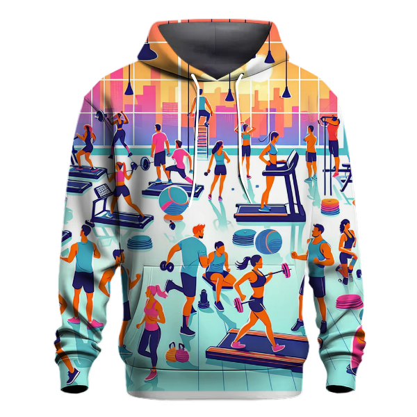 Fitness - Strength in Motion Hoodie