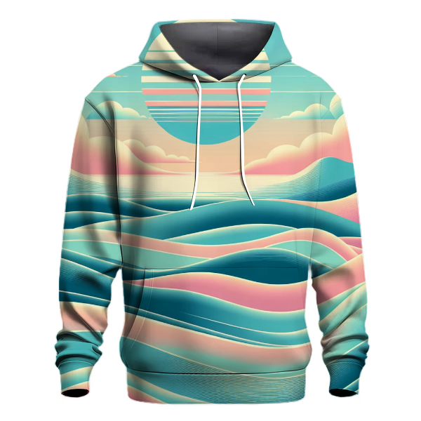 Retro Wave Harmony Hoodie