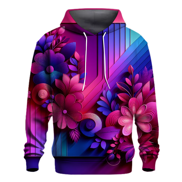 Fuchsia Bloom Hoodie