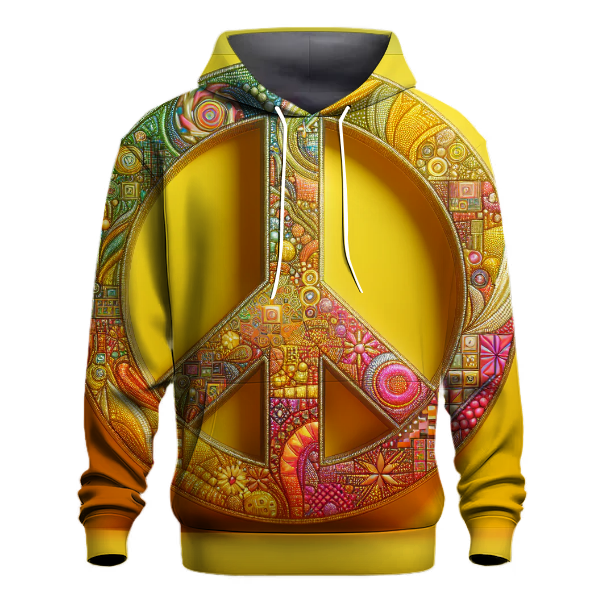Sunshine Peace Sign Hoodie