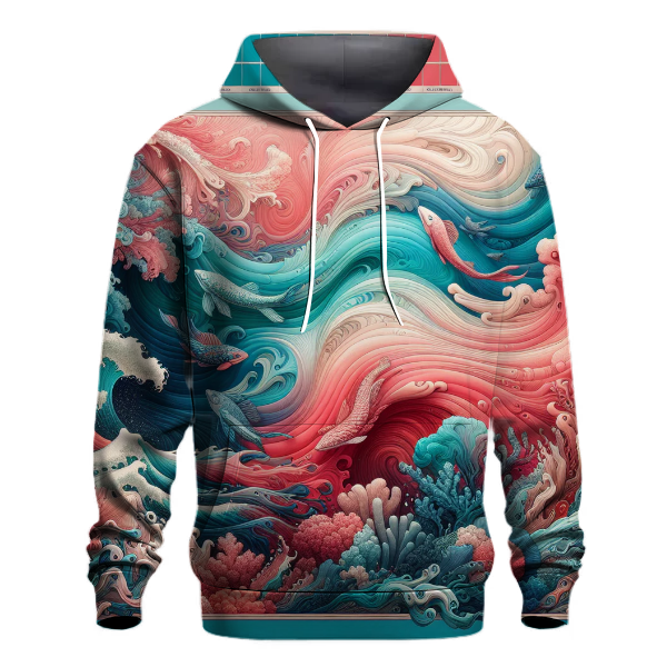 Tropical Reef Cascade Hoodie