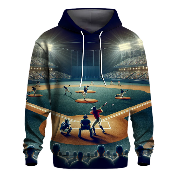 Baseball - Diamond Action Hoodie