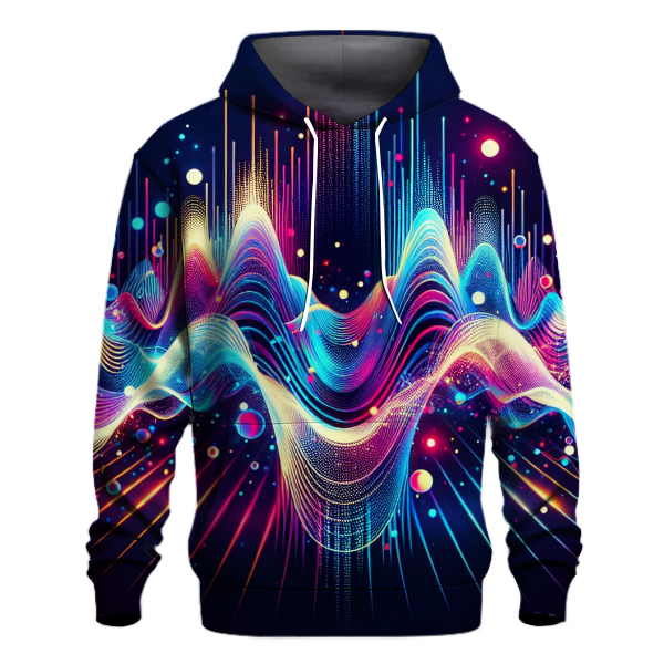 Retro Electric Beats Hoodie