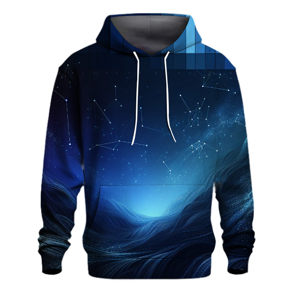 Starlit Cascade Hoodie