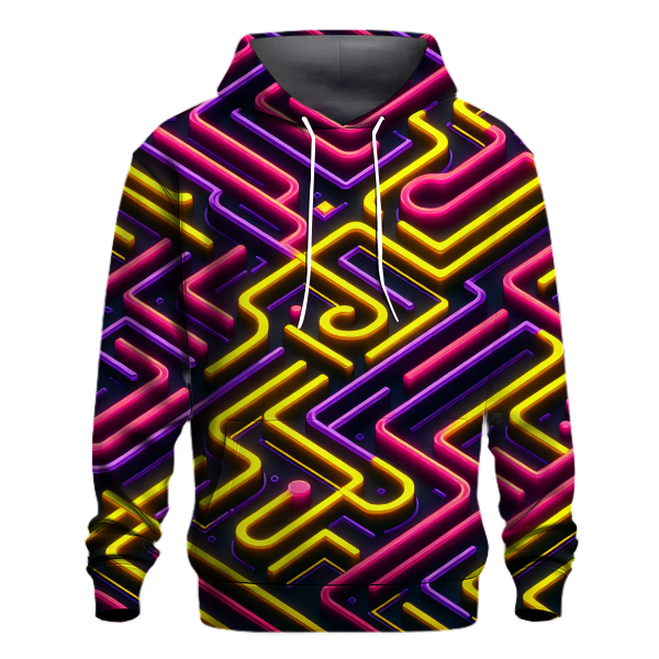 Neon Rhythms Hoodie