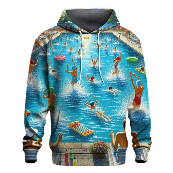 Swimming Pool Paradise Hoodie