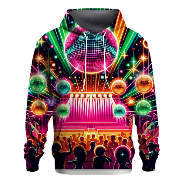 Disco Lights Party Hoodie