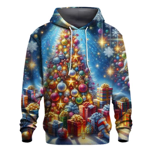 Christmas Tree with Presents Hoodie
