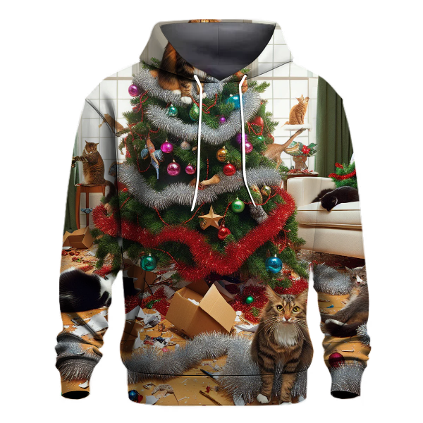 Tinsel Tangle Antics Hoodie