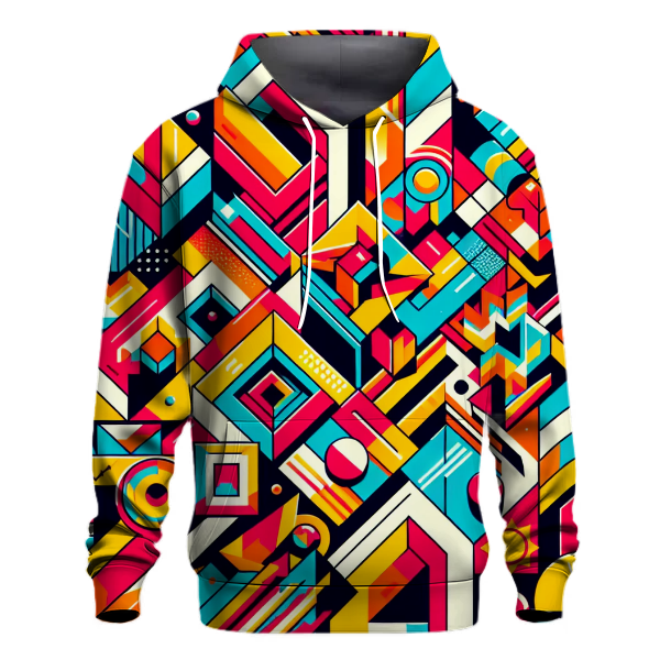 Geometric Explosion Hoodie