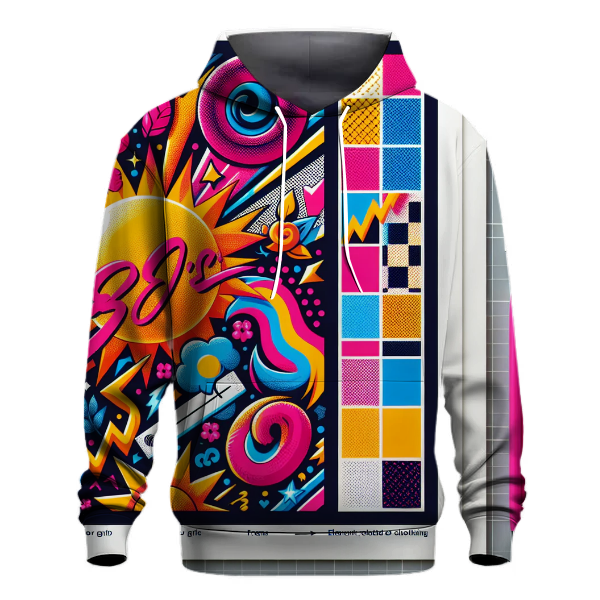 Funky 80s Blast Hoodie