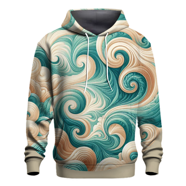 Coastal Wave Harmony Hoodie