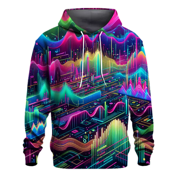 Digital Vibrance Flow Hoodie