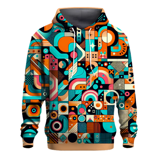 Funky Retro Art Hoodie