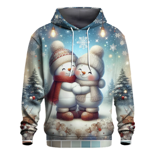 Snowman Hug Parade Hoodie