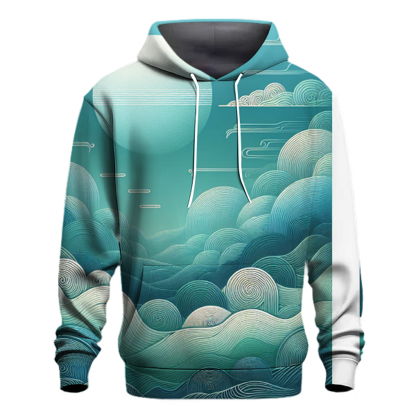 Underwater Bliss Gradient Design Hoodie