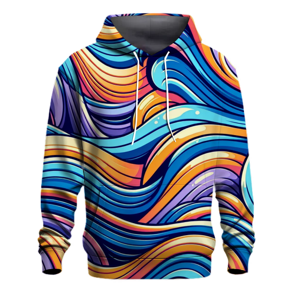 Retro Wave Spectrum Hoodie