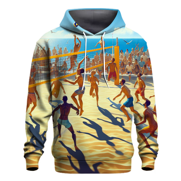 Volleyball Set Spike Hoodie