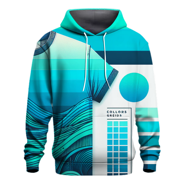Oceanic Breeze Gradient Hoodie