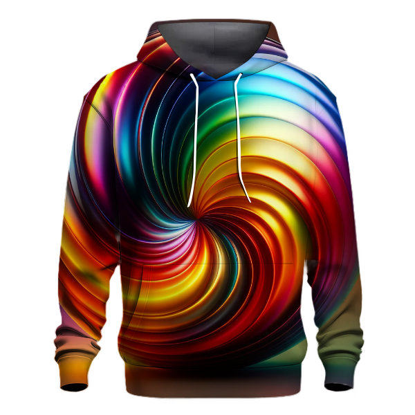 Iridescent Rainbow Gradient Hoodie