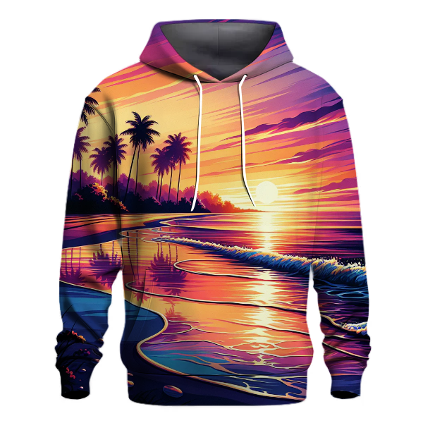 Dreamy Sunset Paradise Hoodie