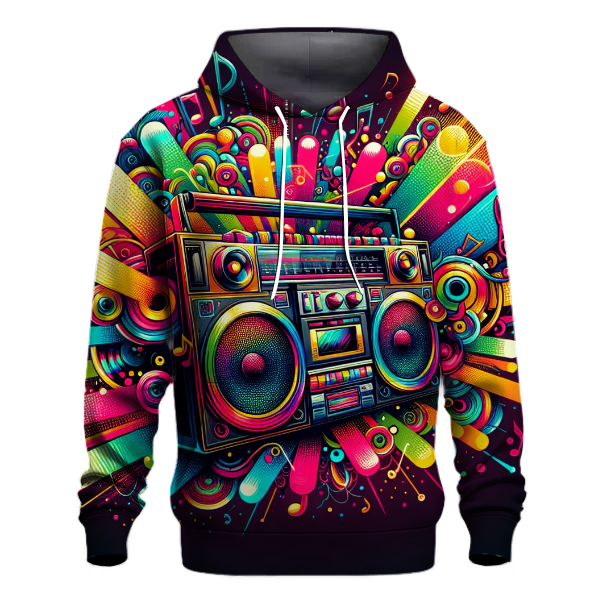 Dancing Retro Boombox Hoodie