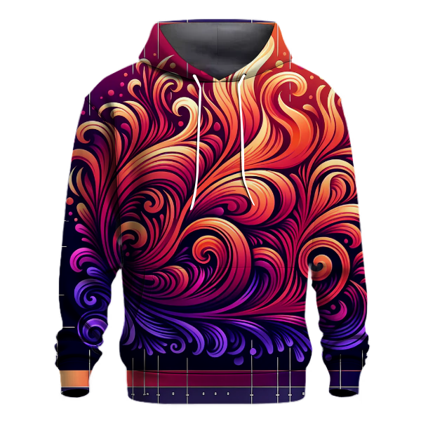 Mystical Ember Drift Hoodie