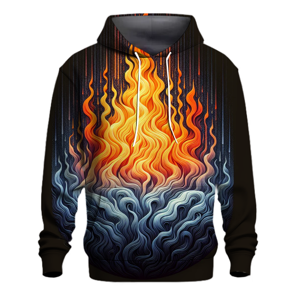 Flame Horizon Burst Hoodie