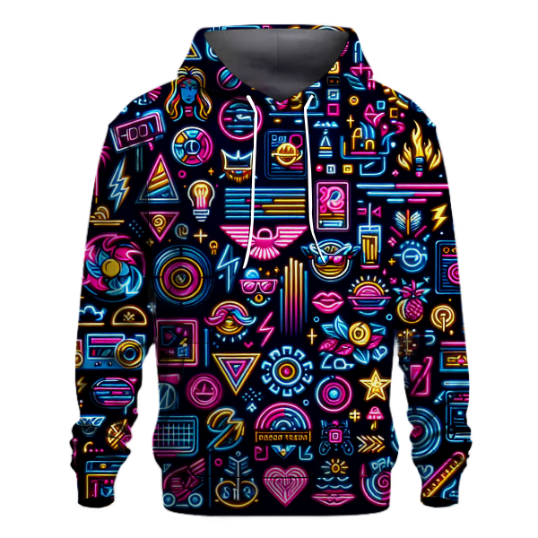 Neon Sign Dreams Hoodie
