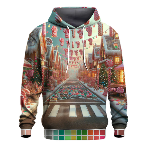 Candy Cane Lane Delight Hoodie