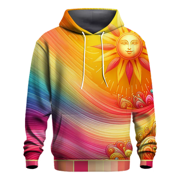 Sunrise Paradise Gradient Hoodie