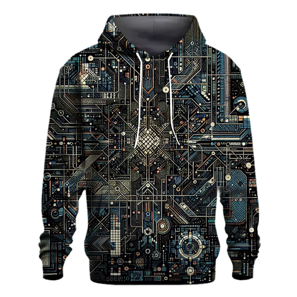 Cyber Grid Nexus Hoodie