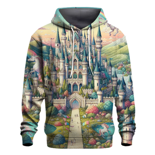 Charming Fairytale Castles Hoodie