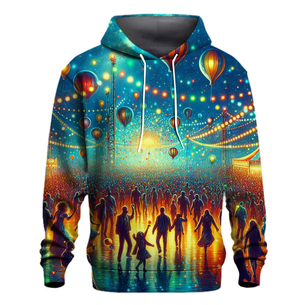 Dazzling Carnival Lights Hoodie