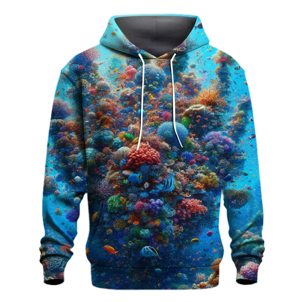 Oceanic Symphony of Colors Hoodie