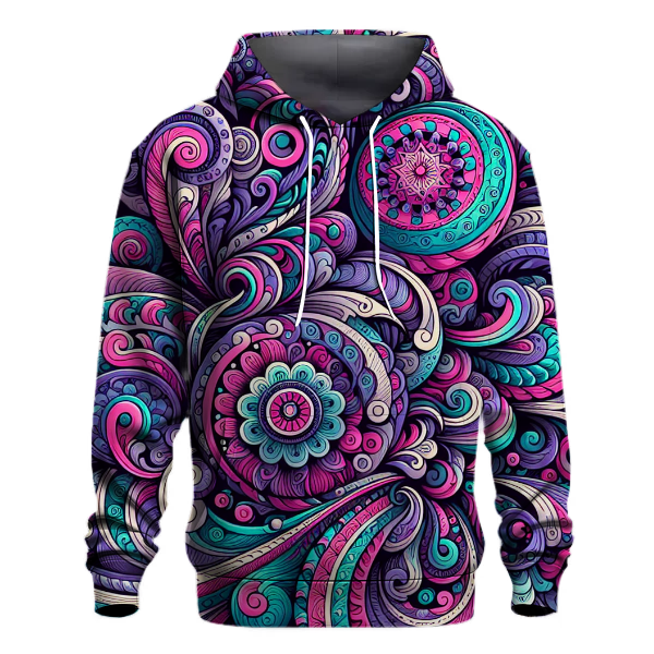 Flower Power Psychedelia Hoodie