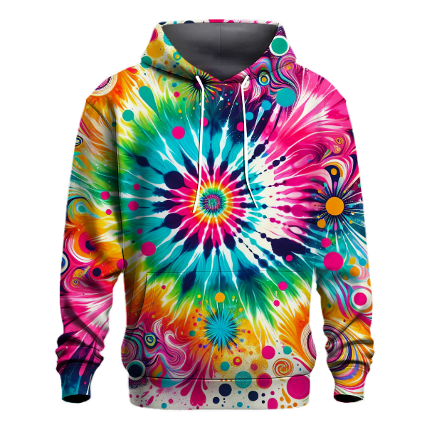 Fiesta Fun Tie-dye Hoodie