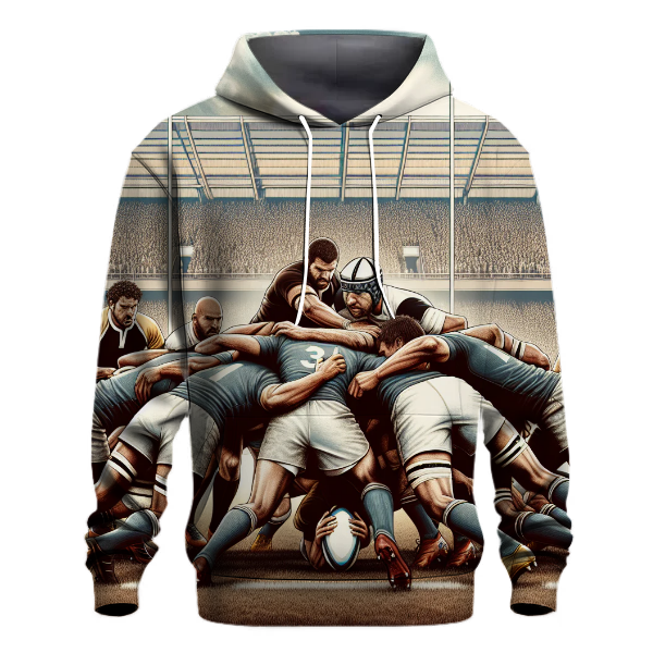 Rugby Teamwork Hoodie