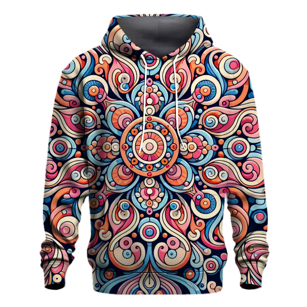 Kaleidoscope Swirl Harmony Hoodie
