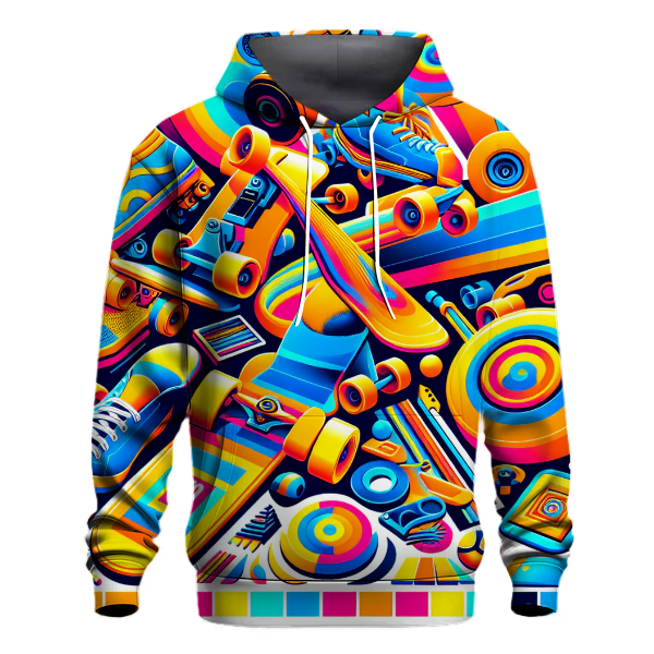 Nostalgic Skateboard Culture Hoodie