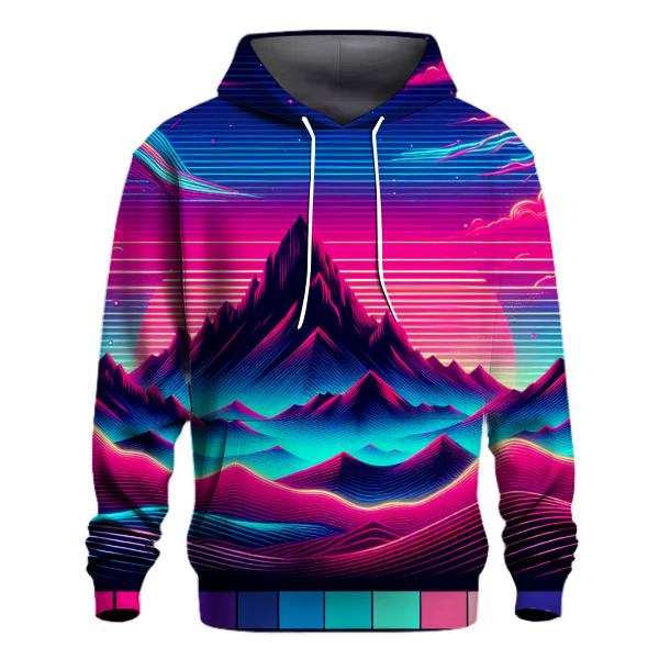 Neon Synthwave Dream Hoodie