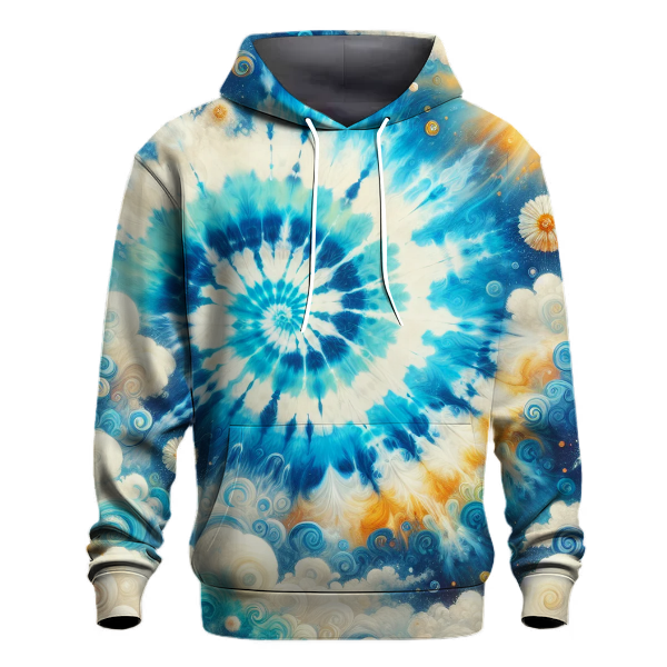 Summer Sky Tie-Dye Hoodie