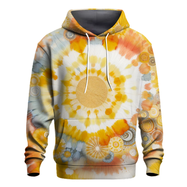 Sunshine Burst Tie-Dye Hoodie