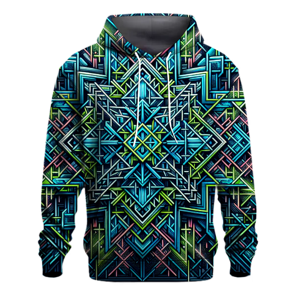 Electric Lattice Hoodie